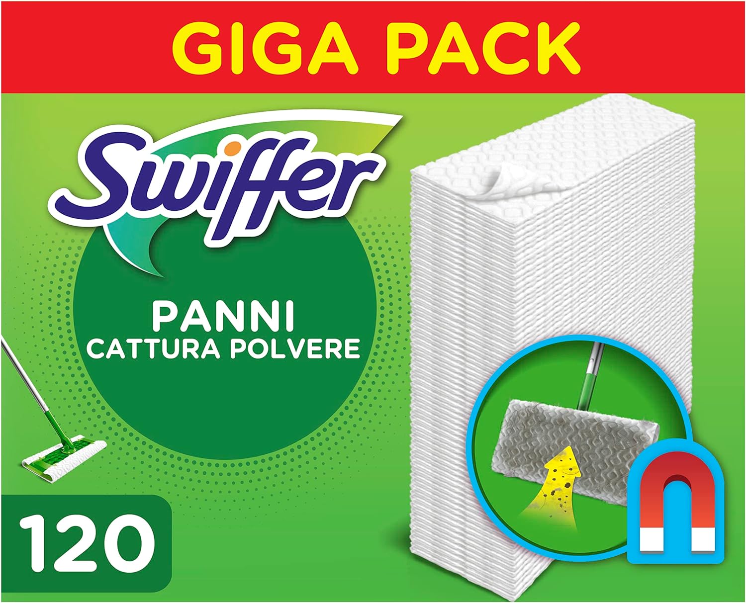 Swiffer Dry Panni Cattura Polvere