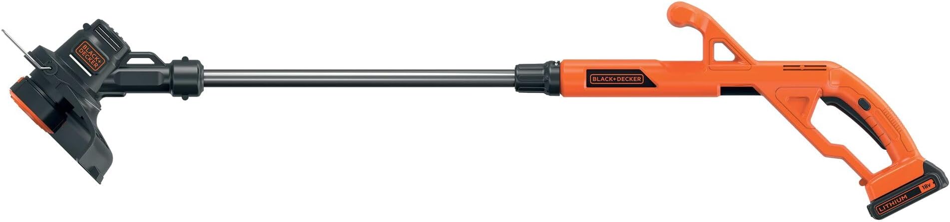 BLACK+DECKER, Tagliabordi A Batteria Litio, Taglio 25 Cm, Multicolore. ST1823-QW
