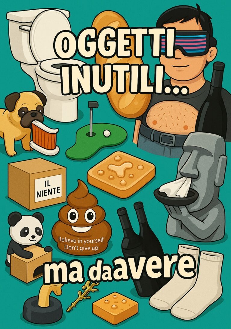 oggetti inutili Amazon, gadget divertenti Amazon, regali inutili ma divertenti, idee regalo originali 2025, oggetti strani Amazon, cose inutili da regalare, gadget assurdi Amazon, regali trash divertenti, idee regalo per chi ha tutto