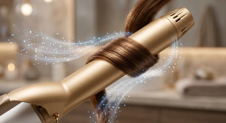 Dettaglio di un multistyler capelli economico che sfrutta l'effetto Coanda per creare onde morbide, rappresentando la migliore alternativa Dyson Airwrap.