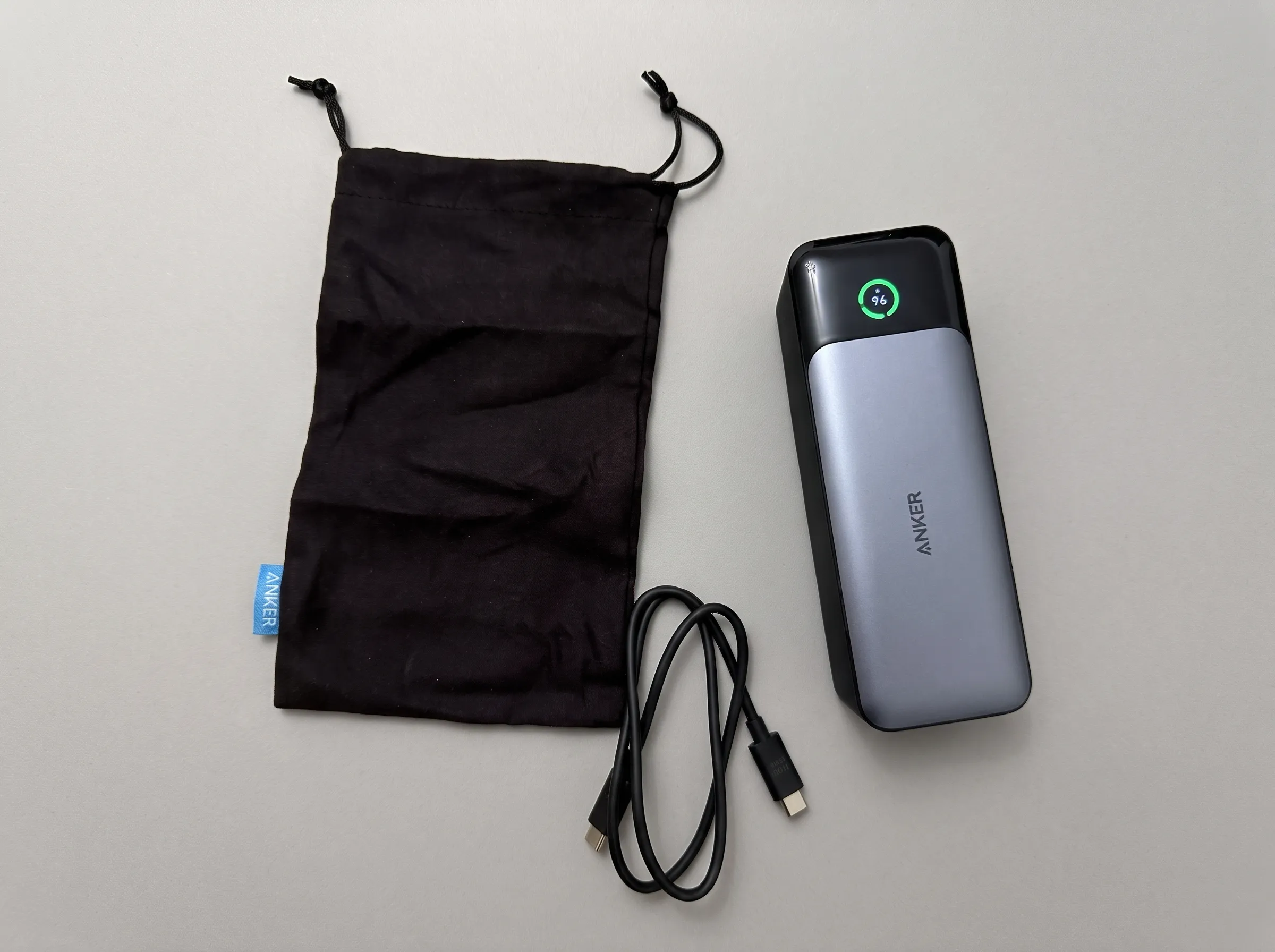 Recensione Anker 737: power bank con sacchetto da viaggio e cavo USB-C inclusi nella confezione